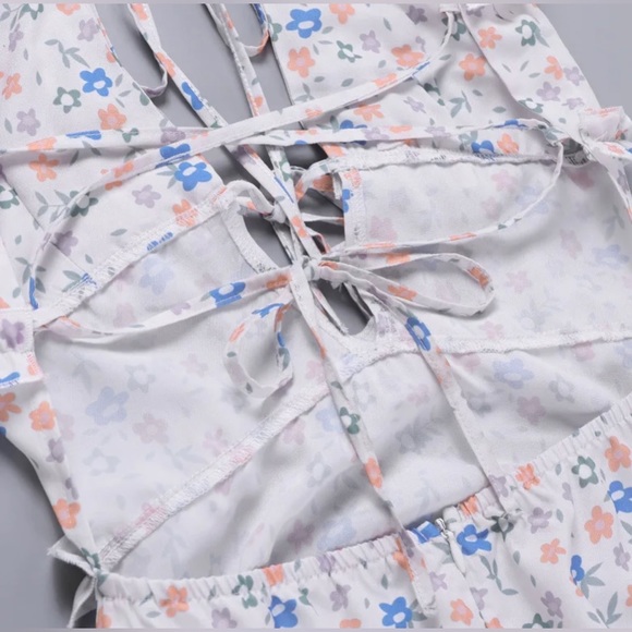 Sugar and Spice Floral Midi Summer Dress - Picture 11 of 13